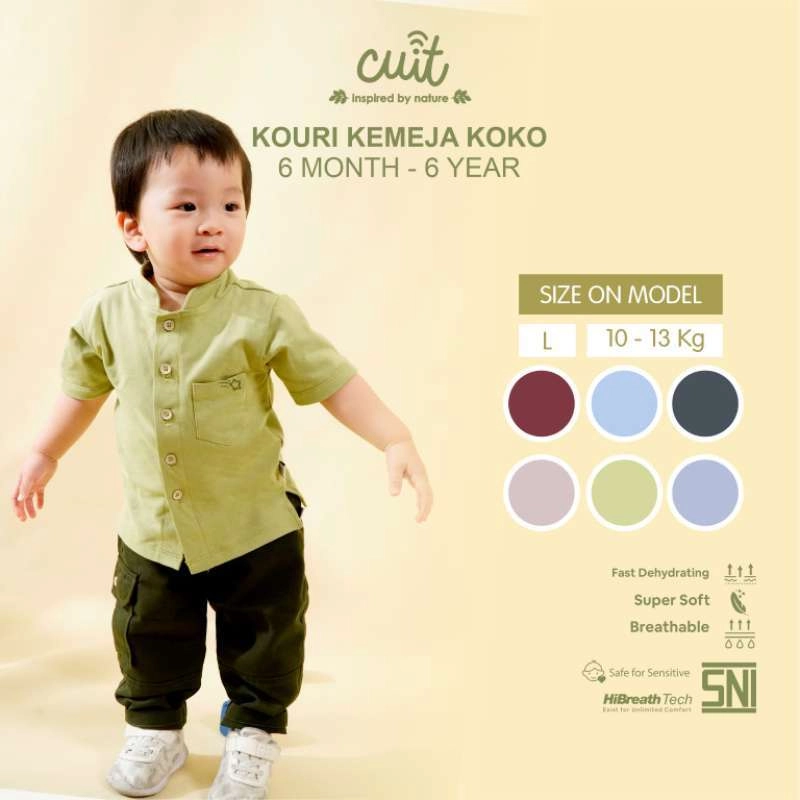 Product image KIKU Kouri Kemeja Koko 4XL Dark Grey